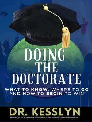 cover image of Doing the Doctorate